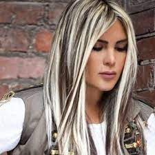 Pick ash blonde or icy blonde as your color of choice. Bold Highlights For Dark Brown Hair Highlights For Dark Brown Hair Hair Styles Blonde Highlights