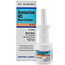 Seasonal and perennial nasal allergies (hay fever) in 12 years or older. Apotex Azelastine Allergy Relief Nasal Spray Mountainside Medical Equipment