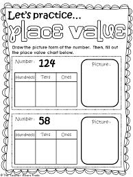 place value worksheets 2nd grade google search place