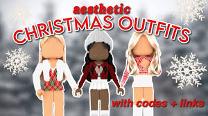 Aesthetic Roblox Christmas Outfits W Links Codes Youtube aesthetic roblox christmas outfits w