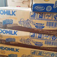 Amidis, dikemas per dus isi 40 cup. Susu Uht Indomilk Kids 115 Ml Rasa Coklat 1 Karton Shopee Indonesia