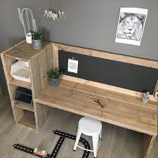 Le Plus A Jour Gratuit Bureau Enfant Suggestions Grande Table D Echafaudage En Bois Aya H En 2020 Deco Chambre Enfant Deco Maison Deco Maison Interieur