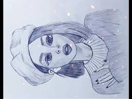 Havali kiz cizimi kiz nasil cizilir ø¯ûœø¯ø¦ùˆ dideo : Karakalem Kiz Cizimi Kiz Nasil Cizilir Kara Kalem Cizimi Youtube