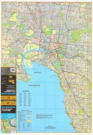 Создано в google моих картах. Melbourne Wall Map By Ubd Buy Wall Map Of Melbourne Mapworld