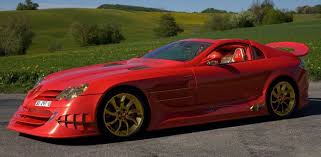 Image result for Mercedes-Benz SLR McLaren 999 Red Gold Dream Ueli Anliker