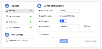 You don't want just anyone on the network being able to edit things like firewall settings or the wifi password. Change Your Wi Fi Network Name Or Password Google Fiber Help