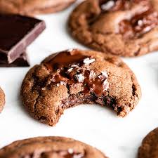 These double chocolate chip cookies are vegan, gluten free, and nut free, so everyone can enjoy them, whether it be an afternoon snack or evening dessert. Double Chocolate Cookies Joyfoodsunshine