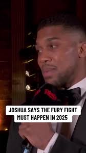Tyson Fury Calls Anthony Joshua 2025