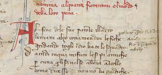 MARGINI DIMENTICATI . APPUNTI SU ALCUNE CHIOSE ADESPOTE ALLA Commedia  Giuseppe Alvino