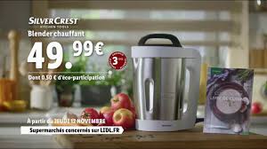 Lidl Blender Chauffant Silvercrest Jeudi 12 Novembre 2020 Pub 30s Youtube