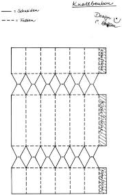 Christmas Cracker Vorlage Vorlagen Christmas Cracker Basteln