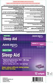 Nighttime Sleep Aid Capsule Liquid Filled Assured Dollar Tree Greenbrier International Inc