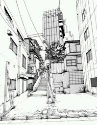 Aesthetic Manga Background Black And White Manga Background Anime In 2020 Draw On Photos Architecture Design Drawing Background