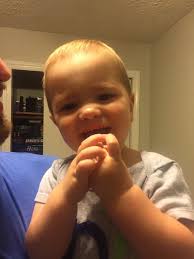 Proud mom moment: first haircut without screaming