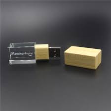 Wood Crystal Usbflash Drives Crystal Usb Drives Flash With Oem Logo Lights Up Crystal Usb Thumbdrives Made In Morethanpromo Com Usb Flash Drive Lighting Logo