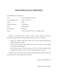 Contoh surat pernyataan di atas harus ditulis ulang menggunakan komputer, ditempel materai seharga rp6000 dan dibubuhi tanda tangan sesuai prosedur pendaftaran cpns di kemdikbud. Surat Pernyataan Tks