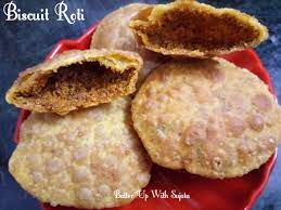 Biscuit Roti Kachori Indian Snack Recipes Roti Roti Recipe
