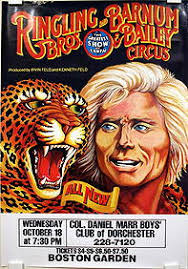 Ringling Bros And Barnum & Bailey Tiger 1928