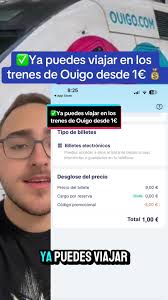 Viaja en trenes Ouigo desde 1€: Tutorial completo