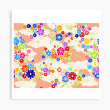 Traditional japanese clothes are more than just kimono. Traditional Japanese Style Kimono Floral Pattern Poster By Raionkeiji Redbubble