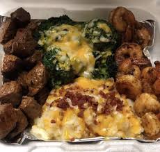 Triggameals Steak And Shrimp Cheesy Mashed Potatoes Steak And Mashed Potatoes