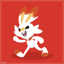 The 5th generation of games introduced 150 new pokémon since the original games and that blew fans away. Artstation Scorbunny The Fire Starter Pokemon Of Sword Shield S Galar Region Erika Capanas