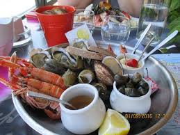 Assiette De Fruits De Mer Terrasse Cote Restaurant De La Vigie Picture Of La Vigie Piriac Sur Mer Tripadvisor