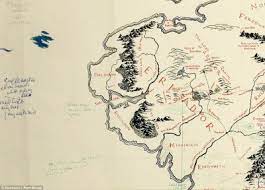 Oggetti pericolosi del parco terra. La Mappa Della Terra Di Mezzo Con Le Note Di Tolkien Il Post