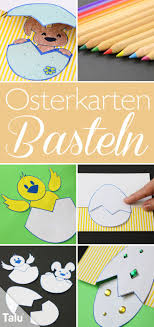 Anleitung Und Vorlage Osterkarten Basteln Talu De Osterkarten Basteln Osterkarten Basteln