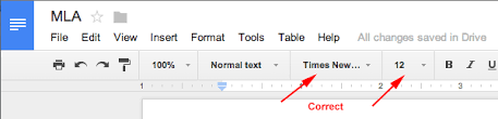 This is perfectly fine for most users as it keeps the document looking more compact and legible. Mla Format Google Docs Mla Format