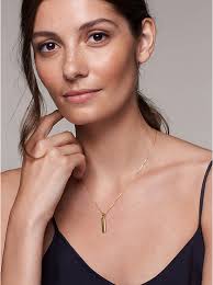 Precious Metal-Plated Sterling Silver Bar Charm