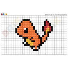 Maybe you would like to learn more about one of these? Charmander Pokemon Pixel Art Brik