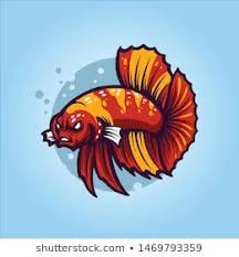 Logo ikan cupang designs, themes, templates and. Hasil Penelusuran Gambar Google Untuk Https Image Shutterstock Com Image Vector Angry Betta Fish Your Farm 260nw 1469793359 Seni Lukisan Abstrak Ikan Cupang