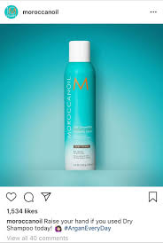 Moroccanoil Dry Shampoo Dark Tones Contains Ultra Fine Oil Absorbing Rice Starch That Removes Using Dry Shampoo Dry Shampoo Dark Hair Moroccanoil Dry Shampoo