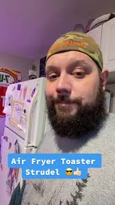 Air Fryer Toaster Strudel with Homemade Icing #fyp #viral #goodvibes  #toasterstrudel #pilsbury #homecooking #dadjokes #easyrecipe  @toasterstrudelsofficial