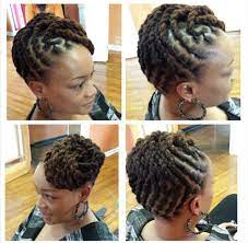 Updo styles for short locs. Short To Medium Locs Dread Hairstyles Short Locs Hairstyles Locs Hairstyles