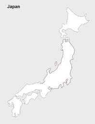 Japan is an island country in east asia with 126 million populations. Free Japan Map Outline By The Harstad Collection Tpt