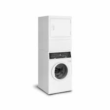 Unplug the machine and where the lid is latched you can push a piece of wire wire in the same hole it latches through. Sf7 Sf7003we Stacked Washer Electric Dryer With Sanitize