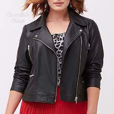 Sold Lane Bryant Moto Jacket Plus Size 26 28 4x Plus Size Jackets Clothes Design