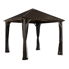 Add a custom gazebo to your backyard. Best Outdoor Gazebos Of 2021