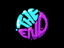 The End Liquid Animation The End Gif Text Animation Pixel Animation
