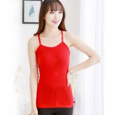 Promo Azahra Olshooping Tanktop Simple Remaja Wanita Crinkle Airflow Adem  Basic Warna Cantik