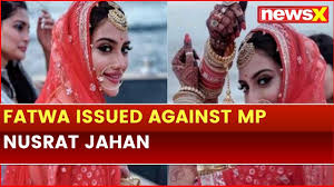 Pagespublic figureactornusrat jahanvideosnusrat jahan & nikhil jain wedding video, bodrum, turkey. Fatwa Issued Against Newly Elected Mp Nusrat Jahan Over Marriage Youtube