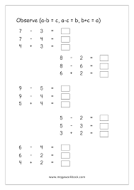 Free printable letter tracing worksheets. Free Printable Number Subtraction 1 10 Worksheets For Grade 1 And Kindergarten Subtraction With Pictures Objects To Cross Out Subtraction Using Number Line Megaworkbook