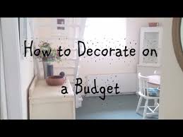 Do you have any decorating tips? How To Decorate Your Home On A Tight Budget Save Money Dining Room Hall Tour Youtube