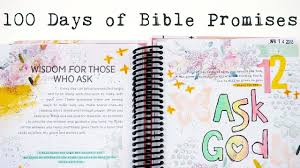 No prior bible knowledge needed. 100 Days Of Bible Promises Day 12 Multi Colored Stamping Youtube