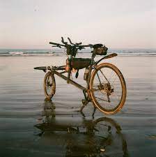 Holds your jacket, tools, lock etc. Cargo Bike Packing From Bordeaux To Morocco