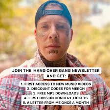 JOIN THE HANG OVER GANG NEWSLETTER: https://mailchi.mp/hangovergang/join