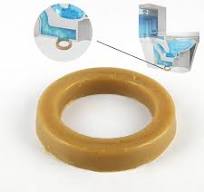 Toilet Wax Seal Ring Without Guide, Toilet Bowl Wax Ring, Anillo De Cera  PARA Inodoro