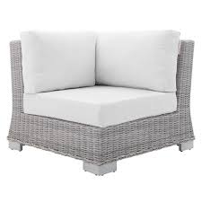 Maybe you would like to learn more about one of these? Conway Sunbrella Outdoor Patio Wicker Rattan Corner Chair Eei 3970 Lgr Whi From Modway Accuweather Shop